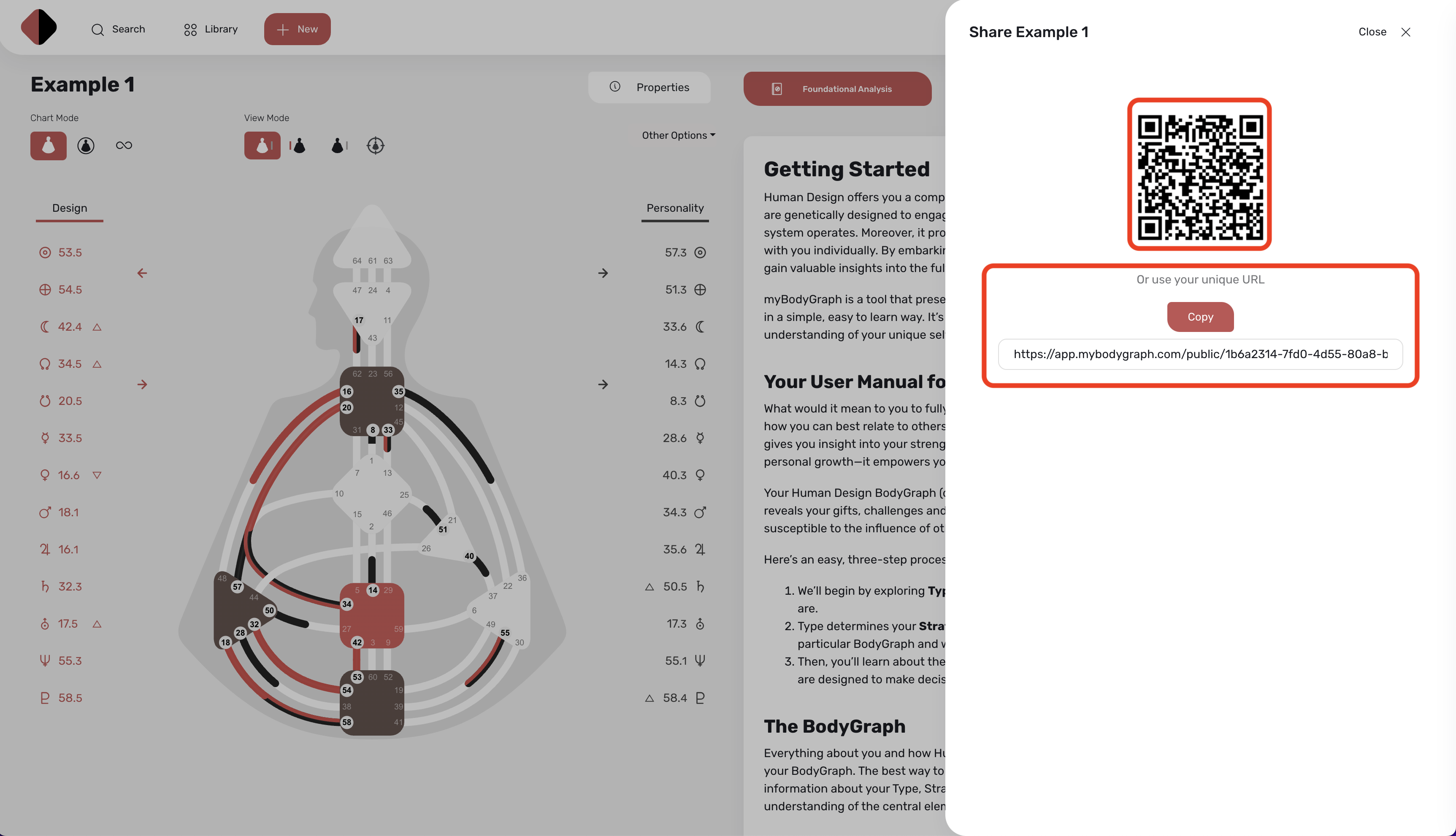 How Do I Share A Chart? – MyBodyGraph